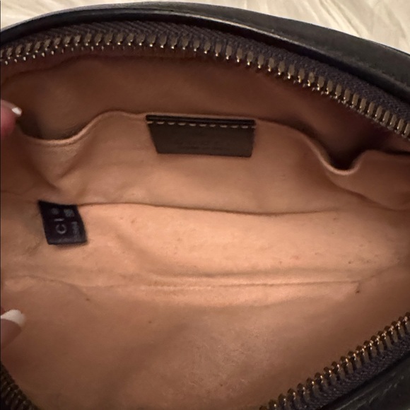 Gucci Black Quilted Leather Belt Bag with Gold Logo - Picture 12 of 12